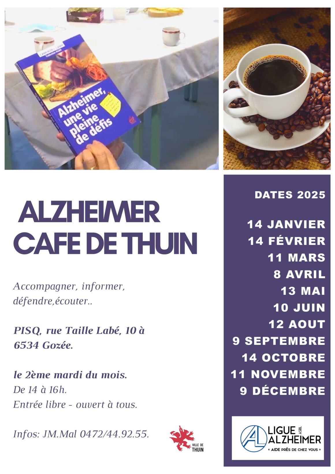 Alzheimer Café de Thuin 2025