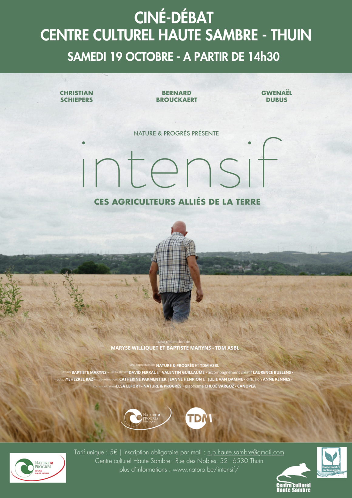 Documentaire Nature & Progrès : Intensif « Ces agriculteurs alliés de la Terre »