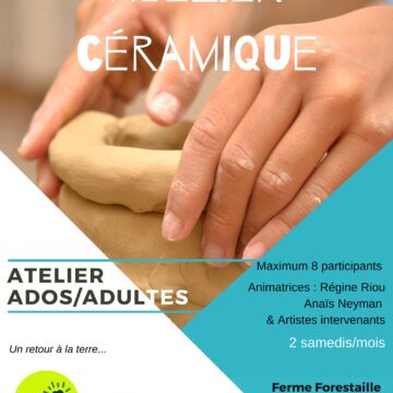 [COMPLET] Atelier d’initiation à la céramique 2024-2025 (Période 1)