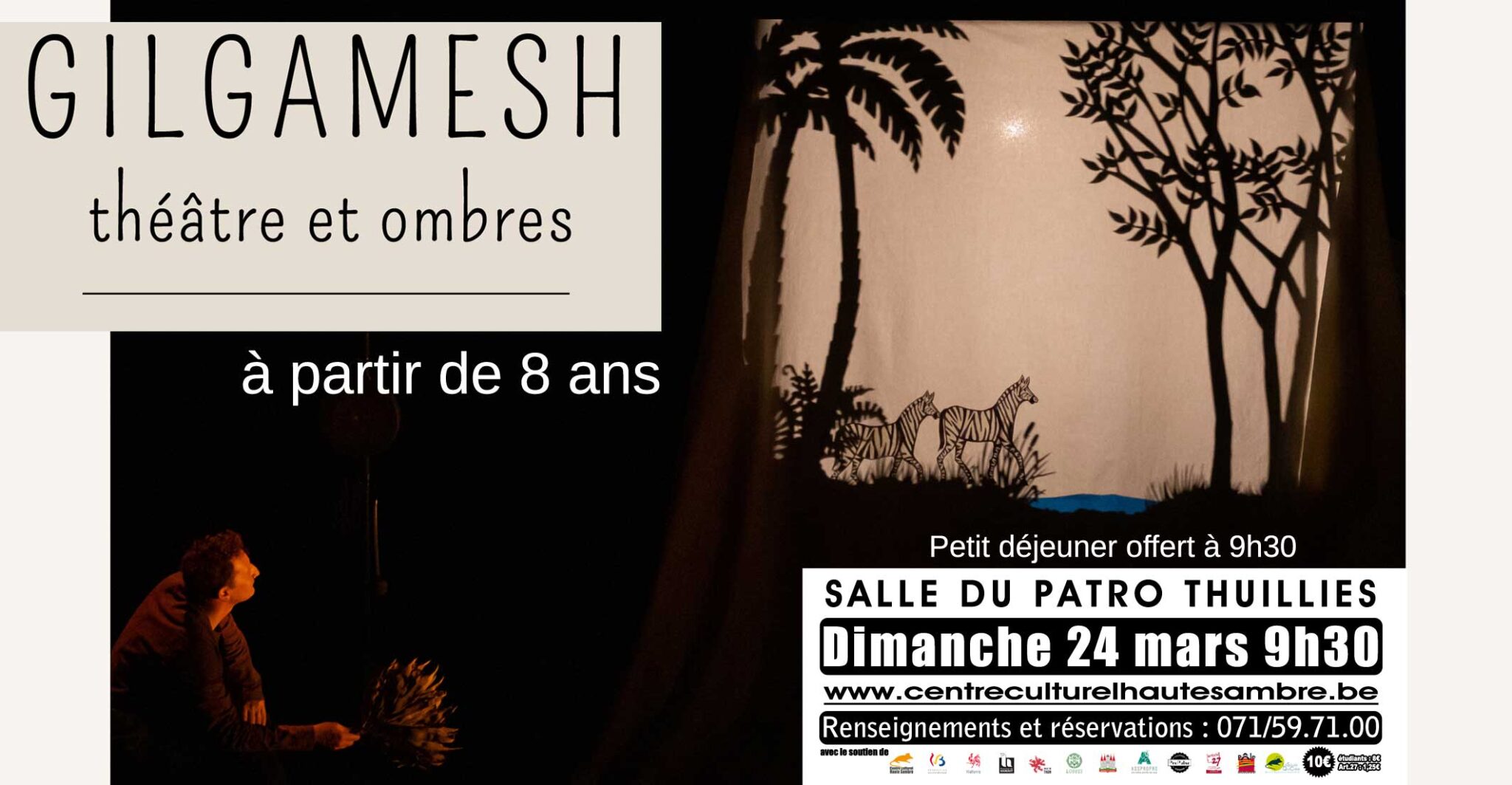 Théâtre Gilgamesh à Partir De 8 Ans Le Centre Culturel Haute Sambre 