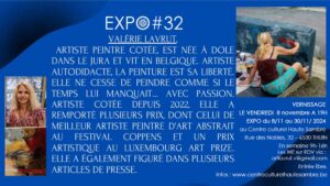 Expo Valérie Lavrut à Thuin