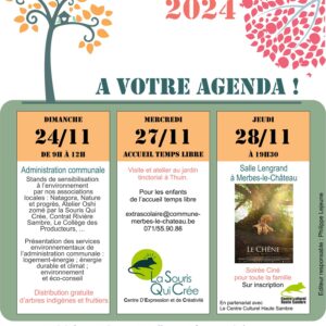 SEMAINE DE L’ARBRE 2024 A MERBES-LE-CHATEAU