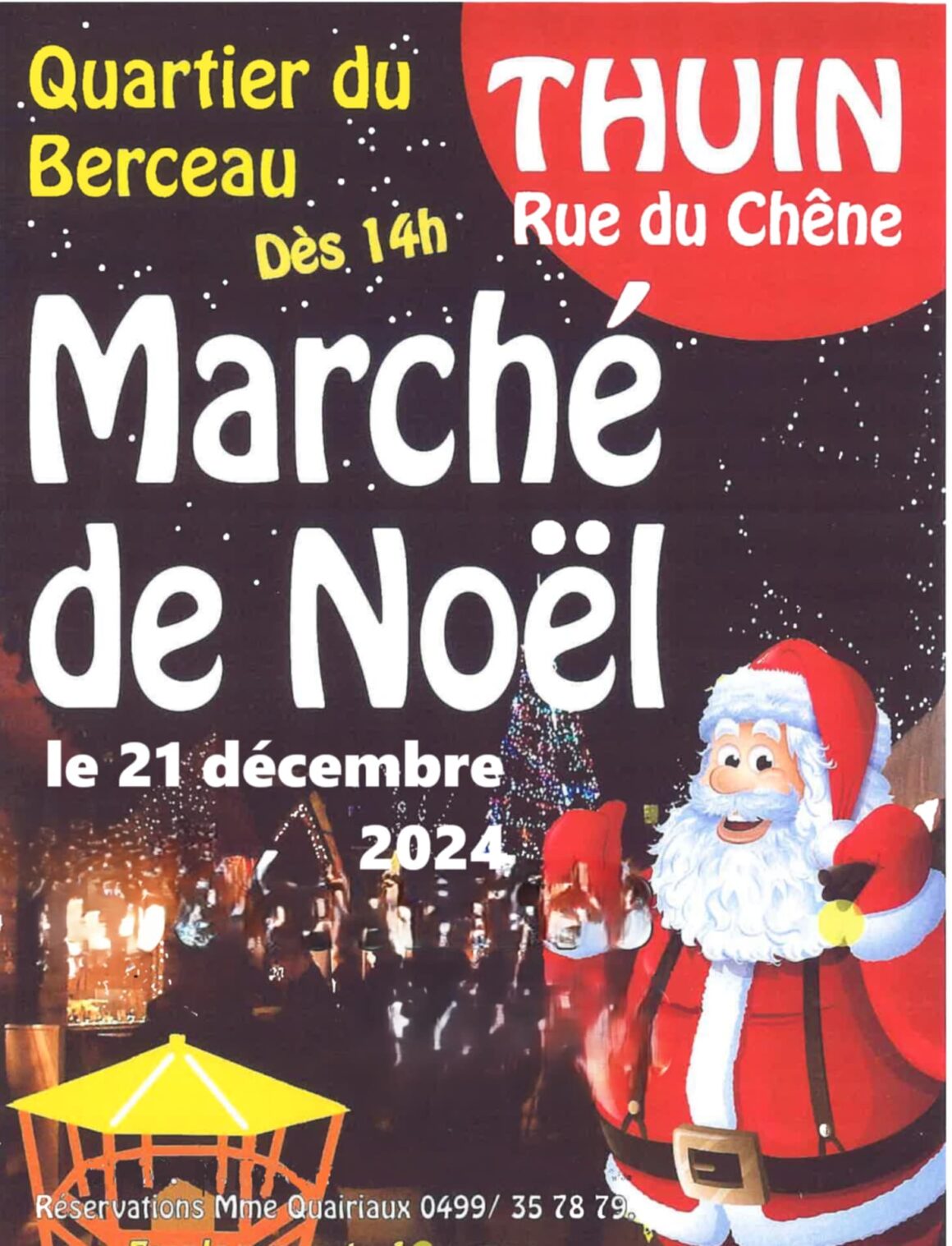 Marché de Noël au Quartier de Berceau