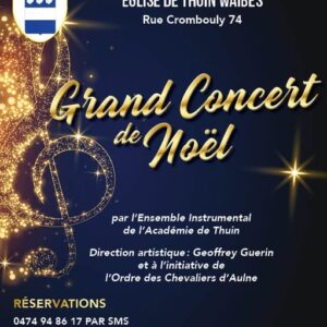 Grand concert de Noël en l’église des Waibes