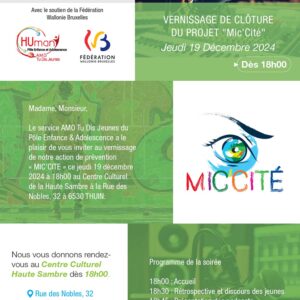 Soirée de clôture du projet « Mic’Cité »